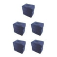thumbnail image 1 of pitrice Convenient Inflatable Foot Rest 3 Layers Foot Stool Foot Rest Pillow for Traveling Deep Blue 40 x 30 x 43cm 5Set, 1 of 6