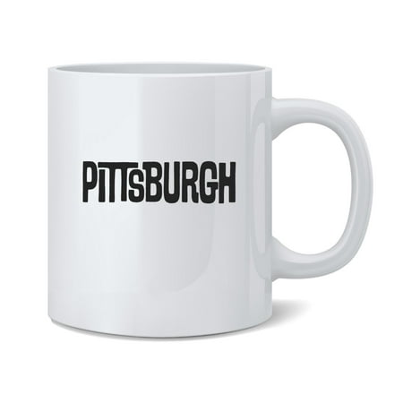 

Pittsburgh Retro Vintage Travel Ceramic Coffee Mug Tea Cup 12 oz