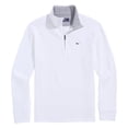 thumbnail image 1 of Suéter vineyard vines Solid Saltwater con cierre cuarto de algodón, 1 of 5
