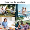 thumbnail image 4 of BODEGA 53 Quart Car Refrigerator Dual Zone Camper Fridge RV Refrigerator Electric Car Cooler, 4 of 12