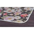 thumbnail image 4 of Transitional 2x3 Area Rug (2' x 3') Floral Black, White Indoor Scatter Easy to Clean, 4 of 5