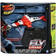 Air Hogs Fly Crane and Wrecking Ball Remote Control Vehicle, Red