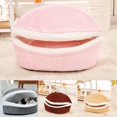 thumbnail image 3 of EIMELI Detachable Washable Ultra-Soft Shell Pet Dog Cat House Mat Cushion Sleeping Bag, 3 of 10