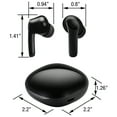 thumbnail image 6 of iLive Truly Wireless Active Noise Canceling Earbuds with Charging Case, Black, IAEBTNQ102B, 6 of 17