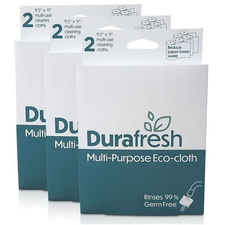 Durafresh  Multi-Purpose Eco Cloth, Pack of 3