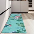 thumbnail image 4 of Pioneer Flower Floral Print Pattern Kitchen Rug Mat,Kitchen Runner Rugs Non Skid Washable,Decorative Kitchen Floor Mats for Kitchen,Sink,Laundry,17"X47", 4 of 5