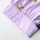 thumbnail image 4 of Tejiojio Women's V-Neck Loose Fit Solid Color Blouse Short Sleeve Button-Down Casual S-2XL, 4 of 9