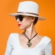 thumbnail image 4 of Collar colgante colgante de mono collar de cuero collar vintage para mujeres, 4 of 5