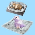thumbnail image 7 of Qonioi Dog Bed, Detachable Pet Mattress with Raised Edges, Anti-Anxiety Orthopedic Dog Bed for Large Medium Small Dogs, Winter Warm Self-Heating Calming Bed Indoor Home Sofa Crate Mat, 7 of 7