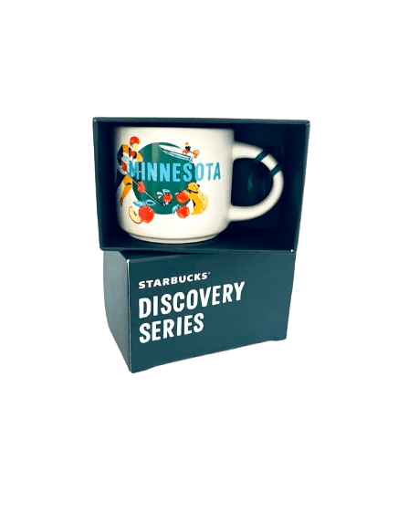 Starbucks Discovery Series Mini Demitasse Espresso 2oz Ceramic Coffee Mug - Minnesota