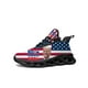 thumbnail image 1 of Zapatillas deportivas planas para hombre y mujer, con cordones y malla, personalizadas, para las elecciones presidenciales estadounidenses de Biden de 2024, 1 of 6