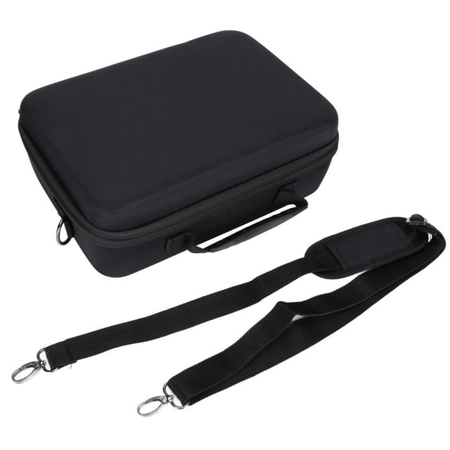 Estuche de transporte para auriculares VR Estuche de viaje protector portátil con correa para el hombro para Oculus Quest 2Negro