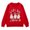 Red, variant on Mercatoo Autumn Winter and Halloween Medium and Large Children's Personalized Sweatshirts Teenagers' Long Sleeved Cute Sweatshirts