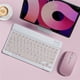 thumbnail image 3 of Teclado ultrafino compatible con Bluetooth, mini teclado inalámbrico portátil para iPad, iPhone, tableta, teléfono inteligente iOS, Android, Windows, 3 of 5