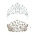 thumbnail image 6 of Elegant Party Headbands Crowns Hair Hoop for Birthday Wedding Queen Headpiece for Girls Show Stage Costume, 6 of 9
