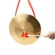 Cymbale de Gong en Laiton 6 "+ Marteau, Instrument de Percussion pour Enfants – image 5 sur 9