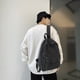 thumbnail image 5 of Mochila de lona para campus para adolescentes, bolsillo antirrobo con cremallera (negro), 5 of 8