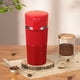 thumbnail image 4 of Fiudx Vaso Térmico de Acero Inoxidable, Mecanismo de Un Solo Clic, Cubierta de Goma Aislante, para Uso En Coche y En Casa, Taza de Viaje Versátil, Capacidad de 400 Ml, Opciones En Blanco, Rojo, Gris, 4 of 6