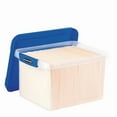 thumbnail image 2 of Bankers Box® Heavy Duty Ltr/Lgl Plastic File Box - 1pk, 2 of 6