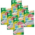 thumbnail image 2 of Crayola Washable Dry-Erase Crayons, Neon Colors, 8 Colors Per Box, Set Of 6 Boxes, 2 of 2