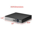 thumbnail image 6 of Evertech 8 Channel H.265 Digital Video Recorder 4TB HDD for AHD TVI CVI Analog Security Cameras, 6 of 6