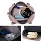 thumbnail image 5 of Bolsa de gimnasio grande con compartimento para zapatos - Bolsa deportiva de 40L para hombres y mujeres, bolsa de viaje resistente al agua con bolsillo húmedo/seco, diseño plegable, 5 of 6