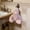 Pink, variant on NWOKYZGH Cute Gorilla Fuzzy Hand Towel, Super Soft Chenille Bath & Kitchen Towels, Absorbent Decorative Fuzzy Ball Hanging Towel for Bathroom, Sink, Countertop