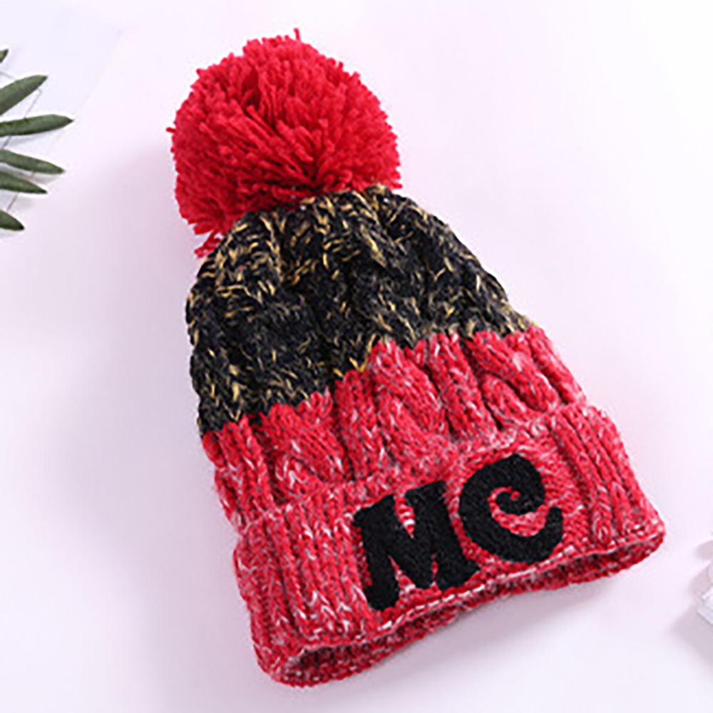 Wireless Beanie Hat Headphones | Music Winter | Knit Stereo Headphone Cap Women Soft Hat with Pompon | for Skiing