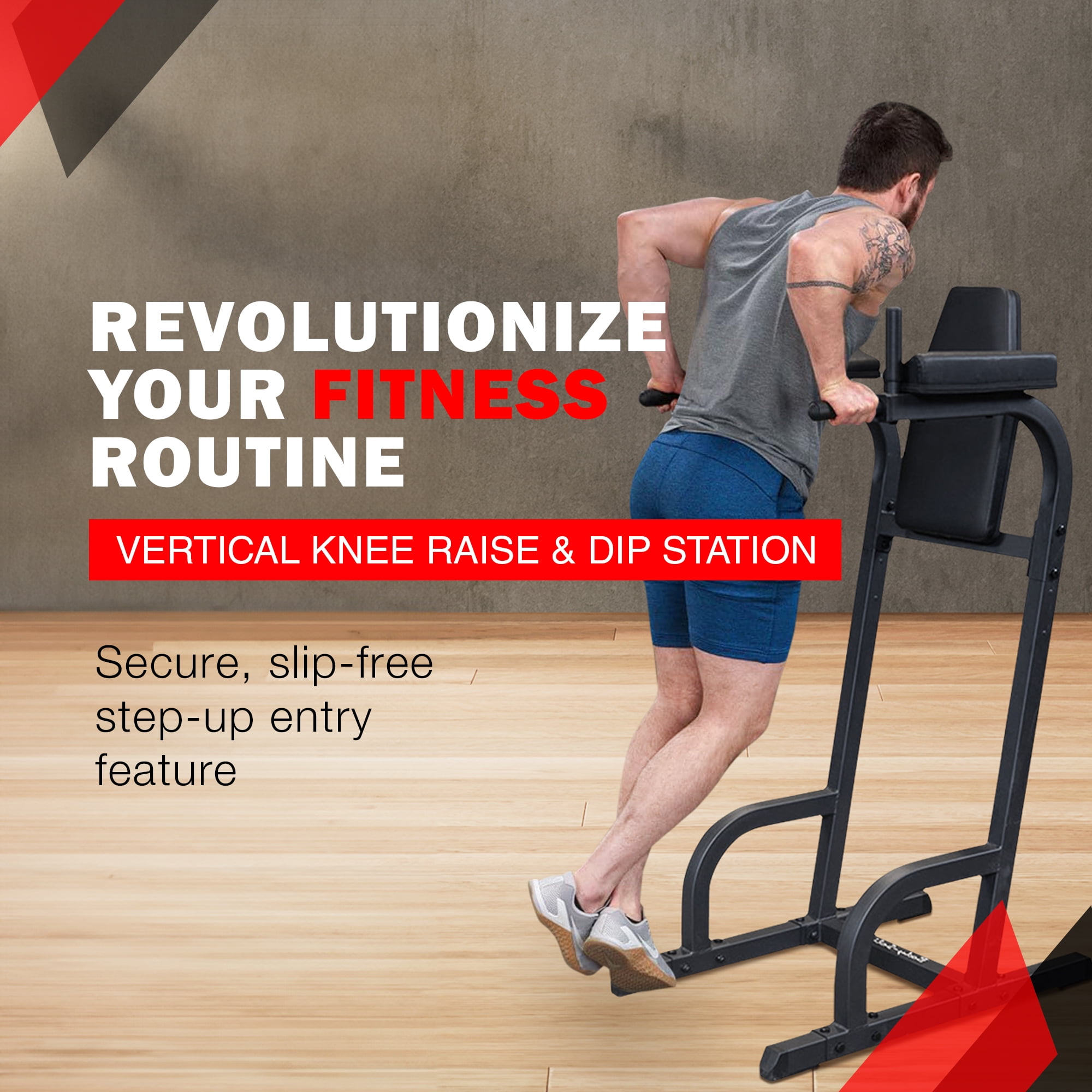 Free Shipping! Body Solid Fitness Vertical Knee Raise and Free Shipping! Body Solid Fitness Vertical Knee Raise and