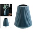 thumbnail image 3 of Non Breakable Flower Vase Decoration Desktop Flower Pot Basket Home Decoration Blue, 3 of 7