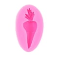 thumbnail image 3 of Easter Cookie Cutter Rabbit Carrot Silicone Fondant Cake Mold Easter Theme Mould Non-stick Cake Decorating Mold-Pink,E, 3 of 6