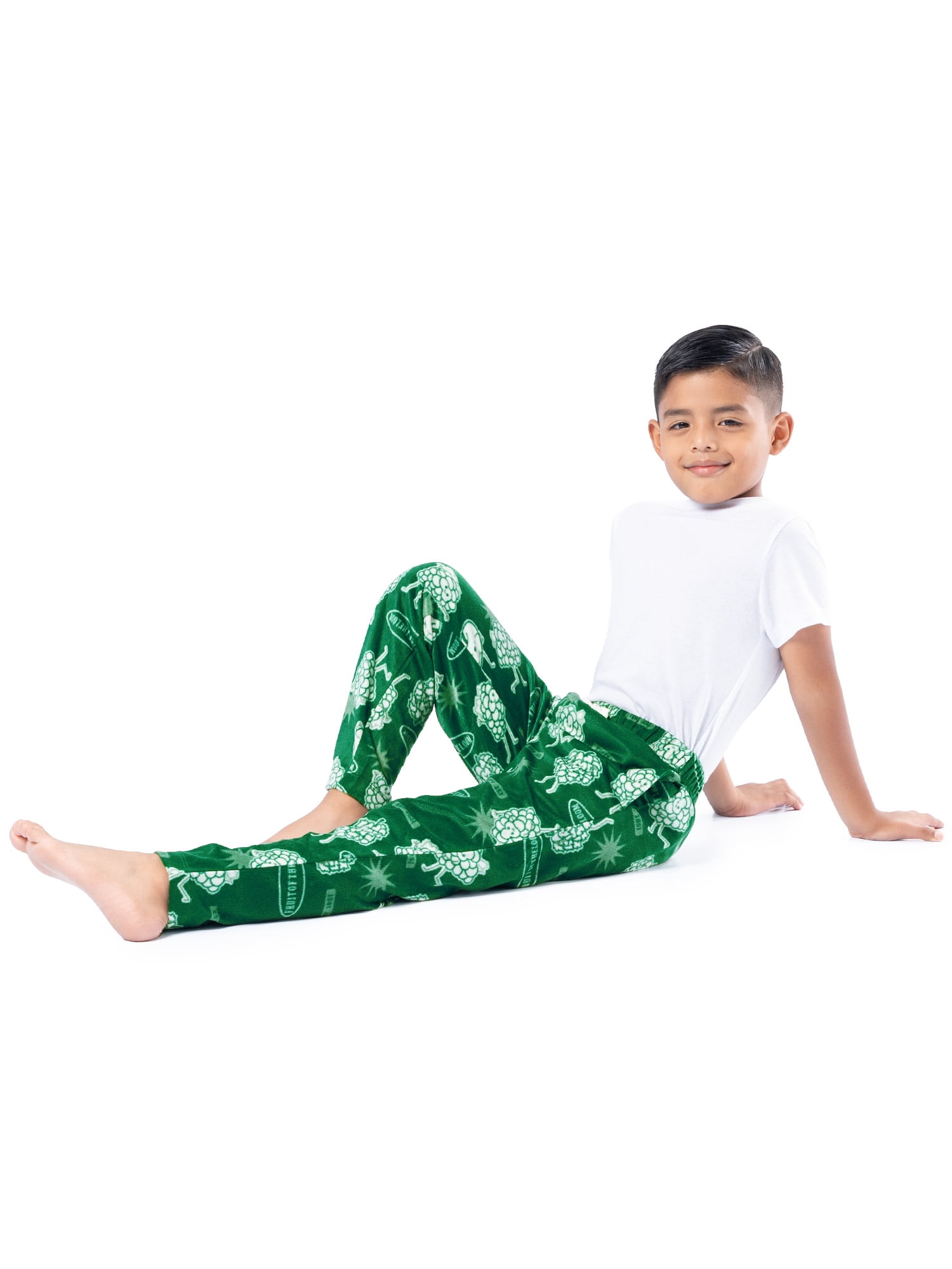 Fruit of the Loom Boy's Sleep Pajama Fleece Pant, Sizes 4-16