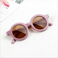 thumbnail image 4 of Sylvamorning Lunettes de Soleil pour Enfants, Lunettes Rondes Rétro de Loisirs pour Nourrisson, 4 of 5