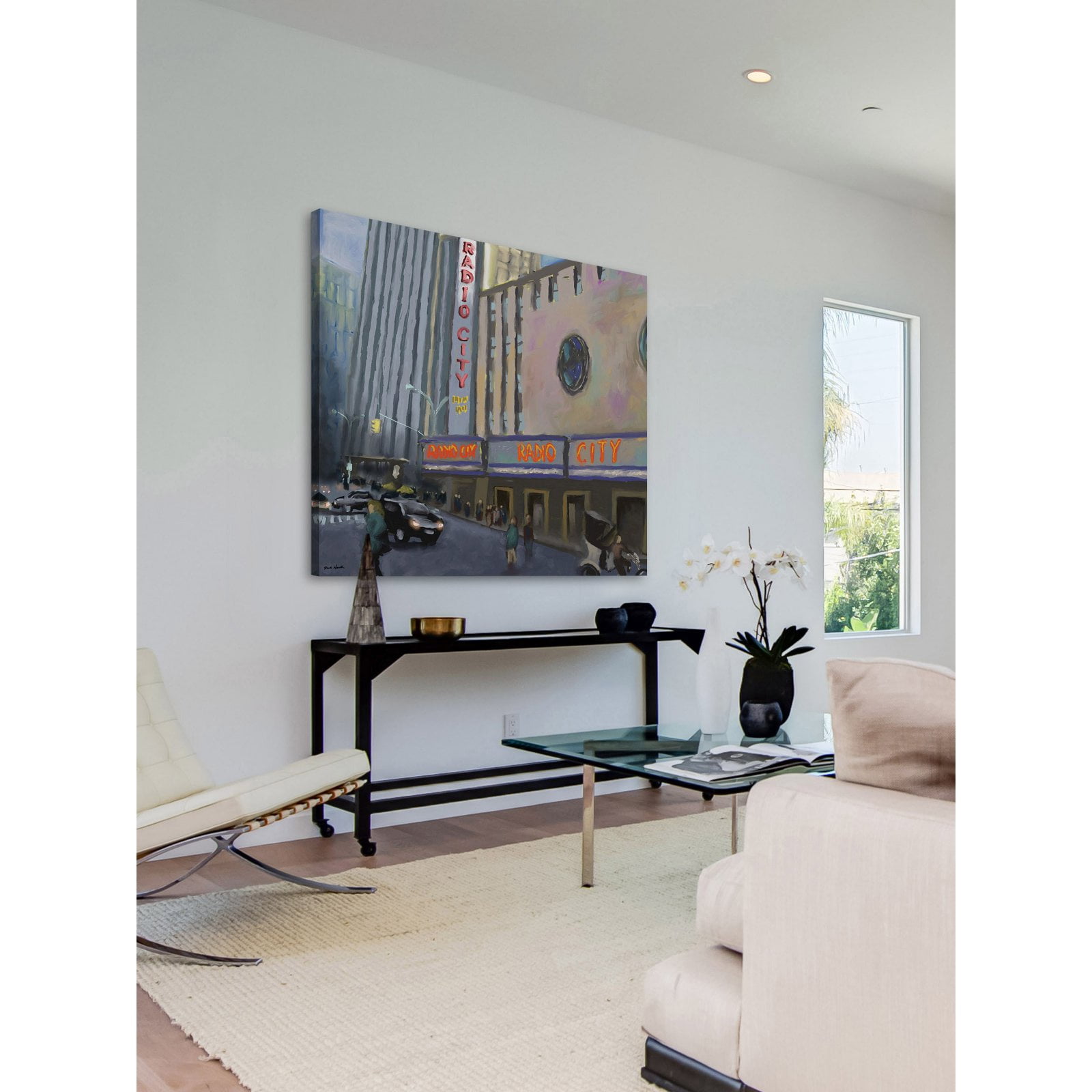 Marmont Hill Radio City Painting Wall Art Print