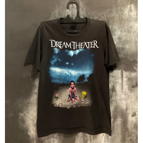 RARE Dream Theater A Change Of Seasons Short Sleeve T-Shirt All Size S To 5XL