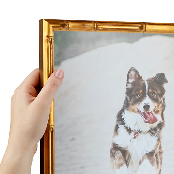 ArtToFrames 19x25 inch .75 Picture Frame, Gold 19" x 25" Wood Poster Frame (WOM-4875) 1234