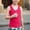 Hot Pink, variant on Boys Thin Layering Tank Top Undershirt Sleeveless Shirt For Toddlers Kids Summer Casual Wear T-Shirts Kids Short Sleeve Crewneck Solid Basic Tees Casual Tops