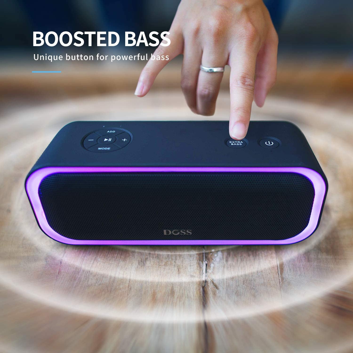 doss soundbox pro portable wireless bluetooth speaker