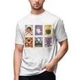 thumbnail image 1 of T-shirt Graphique Halloween pour Hommes Manches Courtes Col Rond Décontracté pour Activités d'Été Intérieur Extérieur Tissu Extensible Confortable, 1 of 5