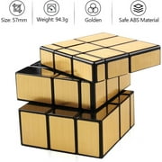 MoYu MeiLong Mirror 3x3 Speed Cube Gold Mirror Magic Cube Original Puzzle Toys