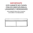 thumbnail image 5 of Gabinete De Baño DARCY De 140 Cm Minimalista Sin Lavamanos, 5 of 5