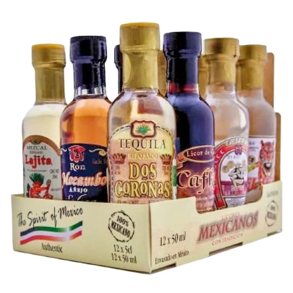 Licores Veracruz Charola Mexicanos Con Tradición Licores Surtido Regional