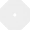 thumbnail image 4 of 28"OD x 3"ID x 11"C x 1"P Westin Architectural Grade PVC Contemporary Ceiling Medallion, 4 of 11
