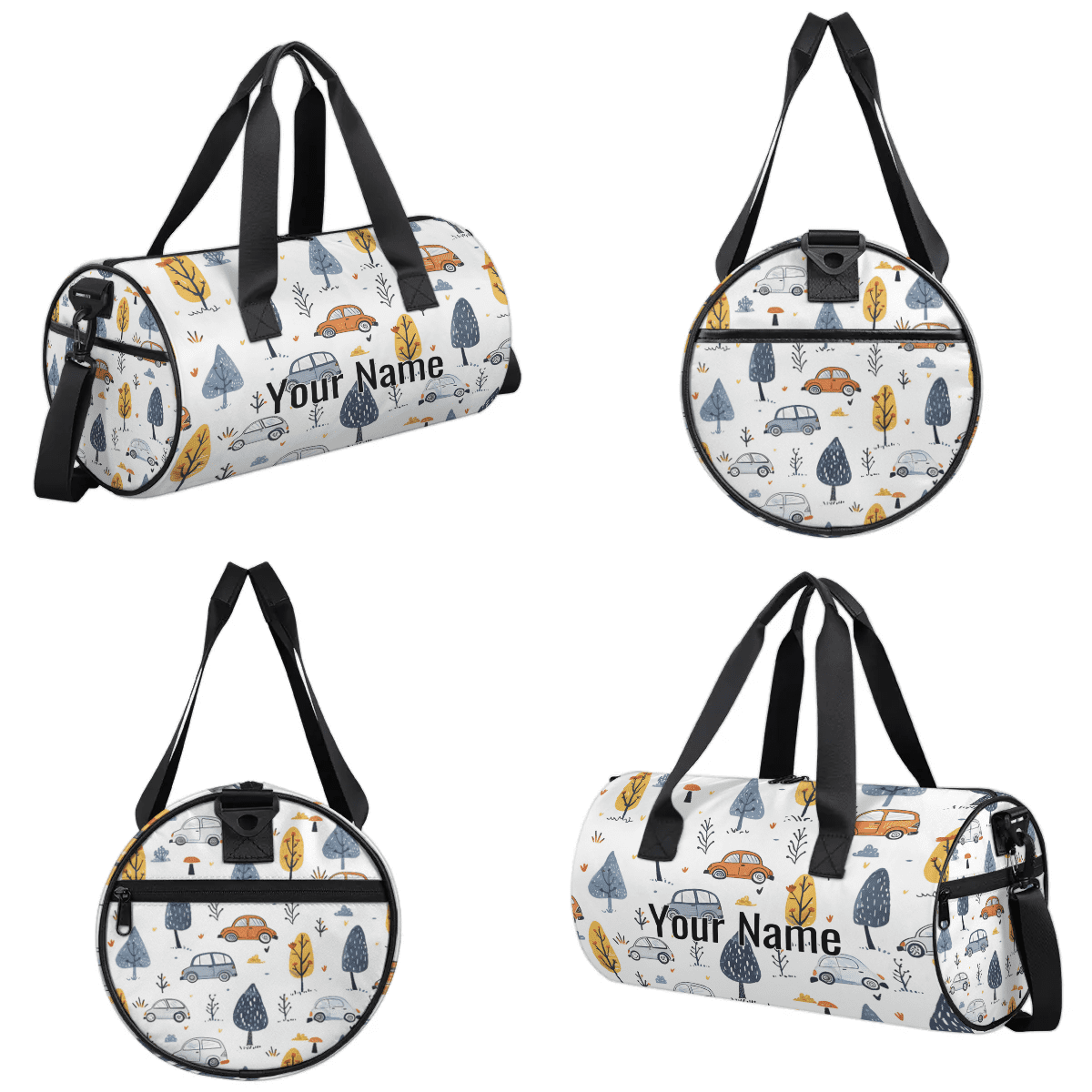 Qzjjjmy Sports Gym Bag for Kids FoldableCartoon Sport Duffel Bag Teen Boys Carry On Sports Travel Bag