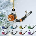 thumbnail image 2 of Custom Leaf Blowers Christmas Light Ornament, Leaf Blowers Ornament Decor, Lawn Mowers Hanging Tree Ornament, Agricultural Xmas Ornament, Farmer Ornament, Christmas Tree Decor (Acrylic, Style 9) -, 2 of 7