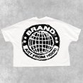 thumbnail image 4 of Camiseta con estampado gráfico de cabeza grande de dibujos animados de verano, camiseta holgada de algodón de gran tamaño, camiseta gótica de estilo hip hop para hombres y mujeres, camiseta informal e, 4 of 5