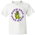 thumbnail image 3 of Inktastic Mardi Gras 2021 Party Alligator Youth T-Shirt, 3 of 5