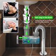 thumbnail image 3 of Shampoo Bowl Sink Hair-P Trap, paquete de 2 unidades, PVC universal MoyRetty, 3 of 7