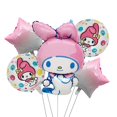thumbnail image 5 of Sanrio-Globos decorativos de dibujos animados para niños y niñas, juguete decorativo con diseño de My Melody, Cinnamoroll, regalo de fiesta de cumpleaños, 5/10 piezas（20240416C01-1 Otros, 5 of 5