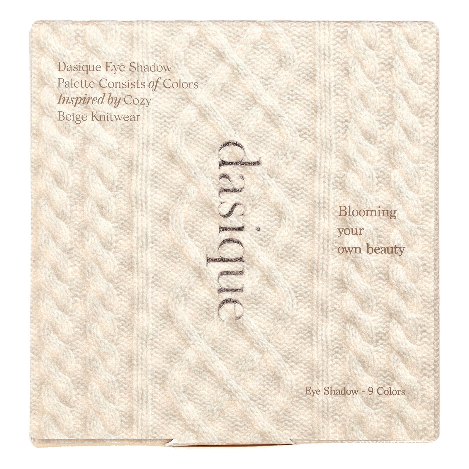 Dasique Eyeshadow Palette, 15 Beige Knit, 1 Count